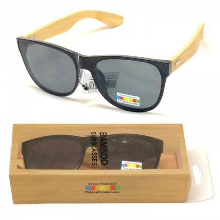 Fashion Bamboo Polycarbonate Sunglasses BA103