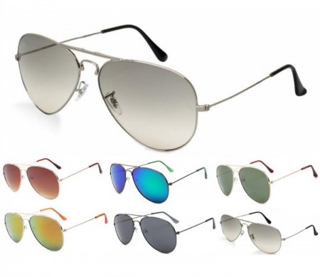 Aviator Metal Sunglasses AV008