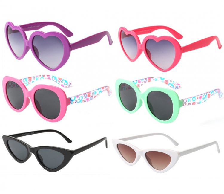 Koala Collection Kids Fashion Girls Sunglasses 3 Style Asst. KF7101/2/3